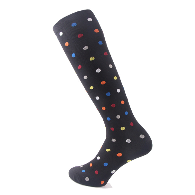 Polka Dots Volleyball Compression Socks Baseball Pressure Socks For Men Women Treadmill Leggings Socks Sport Compression Socks